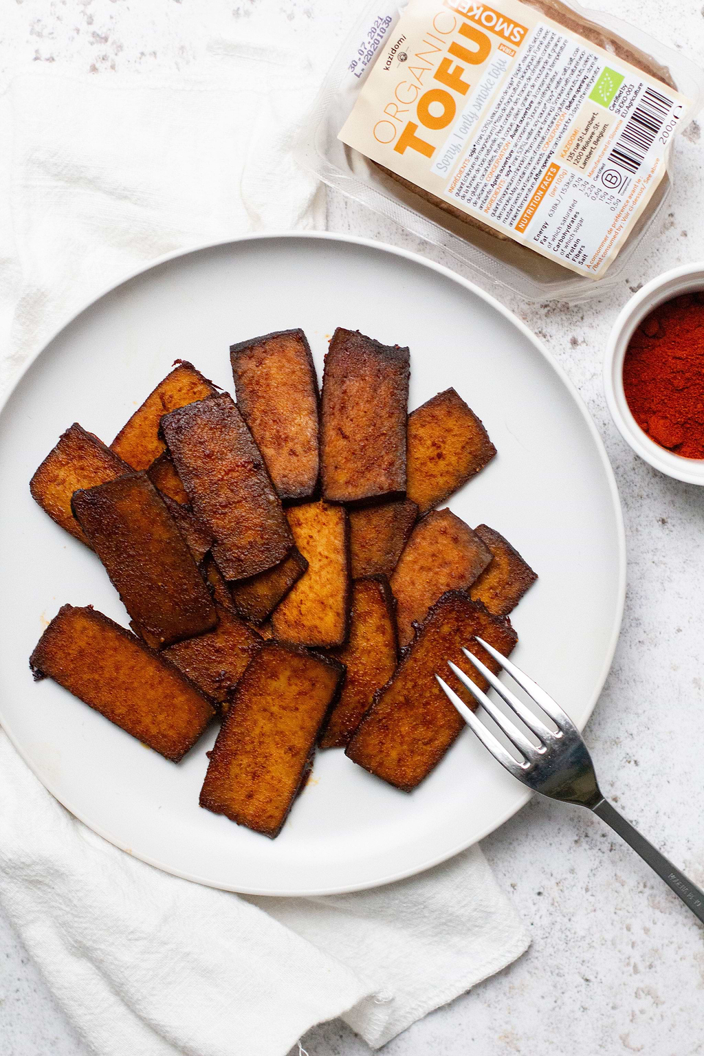 Vegan (tofu) spek